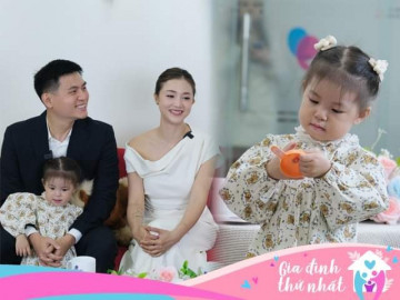 Khi hot mom Salim và chồng thiếu gia chăm con: Không cần ăn mặc thướt tha, hơi ngố một tí như con muốn
