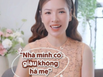 Con hỏi Nhà mình giàu phải không mẹ?, MC Đan Lê trả lời quá thông minh ai cũng khen ngợi