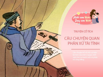 Truyện cổ tích: Phân xử tài tình