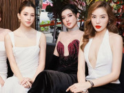 Làm đẹp - Khung ảnh hội ngộ 3 nàng hậu đình đám, có người sở hữu tỷ lệ gương mặt ngàn vàng