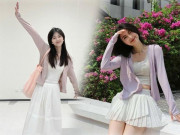 Thời trang - 3 kiểu váy phối cùng áo chống nắng, giúp chị em lên hình xinh lung linh mà không lo đen da