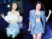 Thời trang - Mỹ Tâm U50 vẫn mặc hở eo, khoe rãnh bụng cực phẩm đầy tinh tế