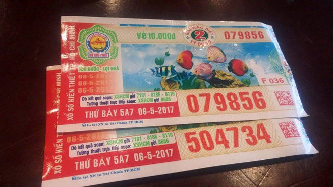 Chị Vui và 3 người hàng xóm cùng trúng vé số tiền tỷ (Ảnh minh họa)