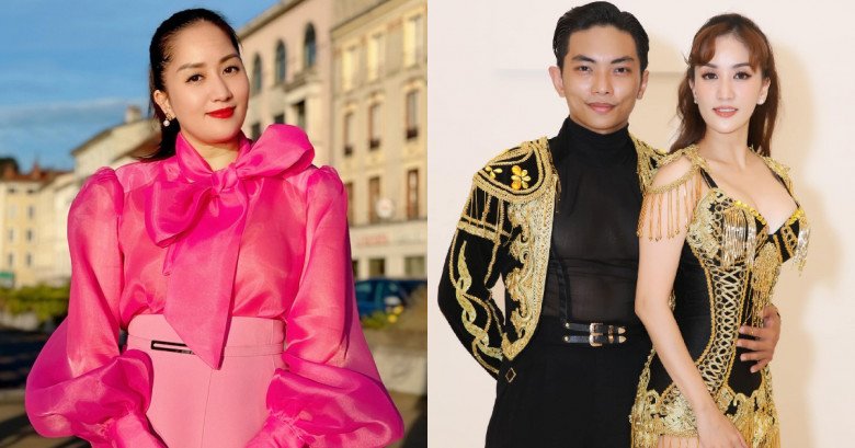 So với trước đây, cô tròn trịa hơn trông thấy.