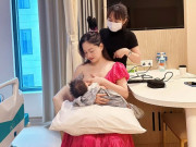 Yêu con - Diễn viên Lan Phương "đúng chuẩn mẹ bỉm sữa" ở bức ảnh chỉ những ai làm mẹ mới hiểu