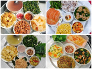 Bếp Eva - Mẹ 3 con khoe loạt cơm nhà đơn giản dễ nấu, 100k/bữa chỉ 30-40 phút là xong