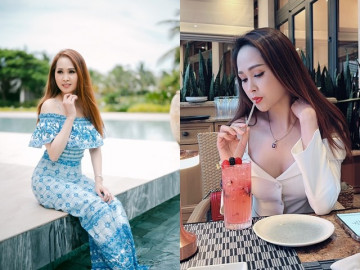 Gái nhảy Minh Thư khoe body nuột nà ở tuổi U50 khi mặc xuyên thấu diễn tiệc hồ bơi