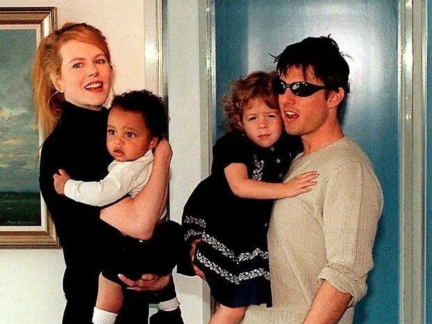 Tom Cruise and Nicole Kidman have two adopted children.