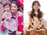 Yêu con - Con gái Mai Phương càng lớn càng giống mẹ, tên 4 chữ đặt theo họ Phùng của bố, có ý nghĩa sâu sắc
