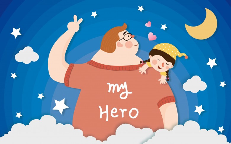 Bố là hình mẫu lý tưởng để con hình thành những quan điểm về tình yêu và hôn nhân gia đình.