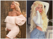 Bà bầu - Bạn gái cầu thủ nổi tiếng sau sinh vẫn đẹp như búp bê khiến gần 6 triệu người mê mẩn