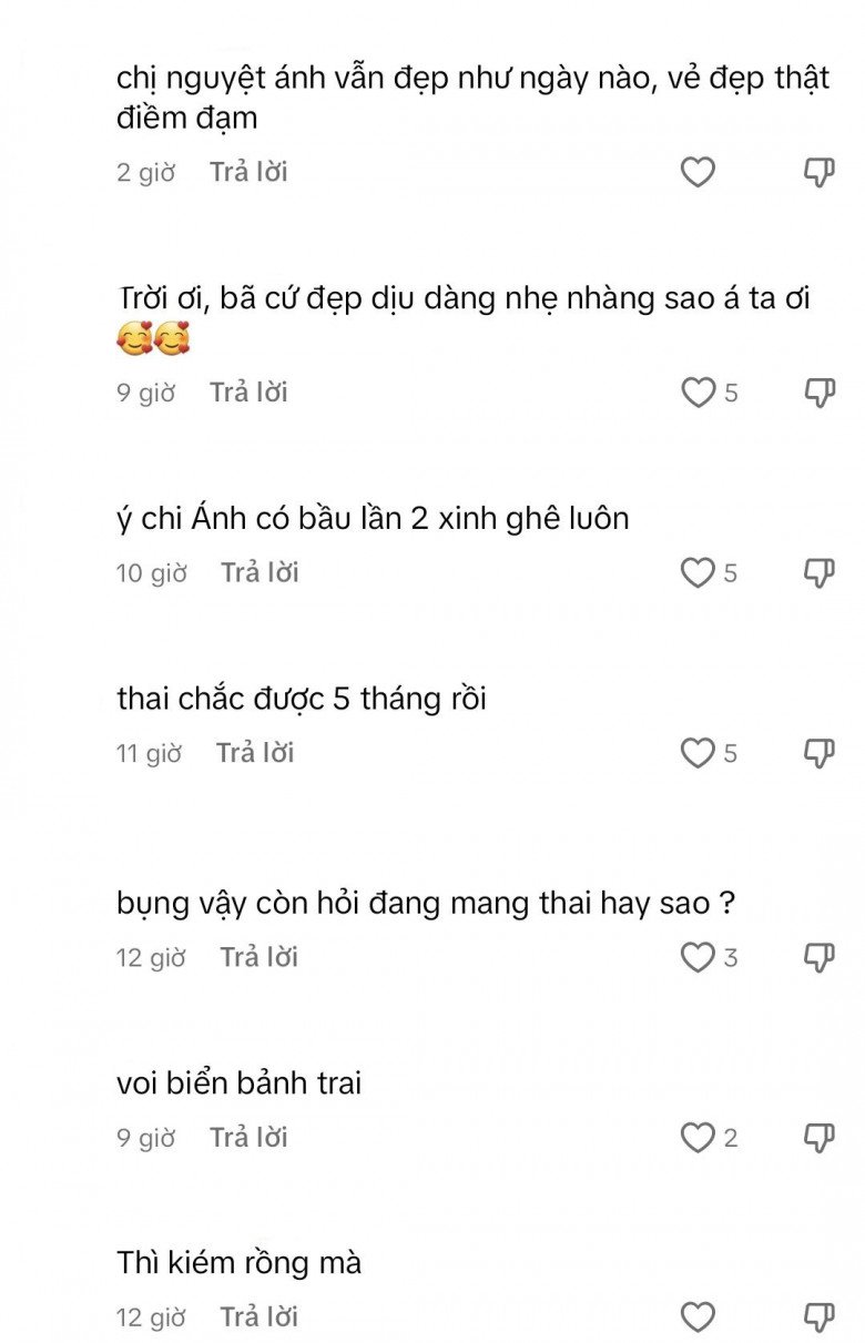 Cộng đồng mạng bàn tán, đặt nghi vấn nữ diễn viên đang mang bầu lần 2.