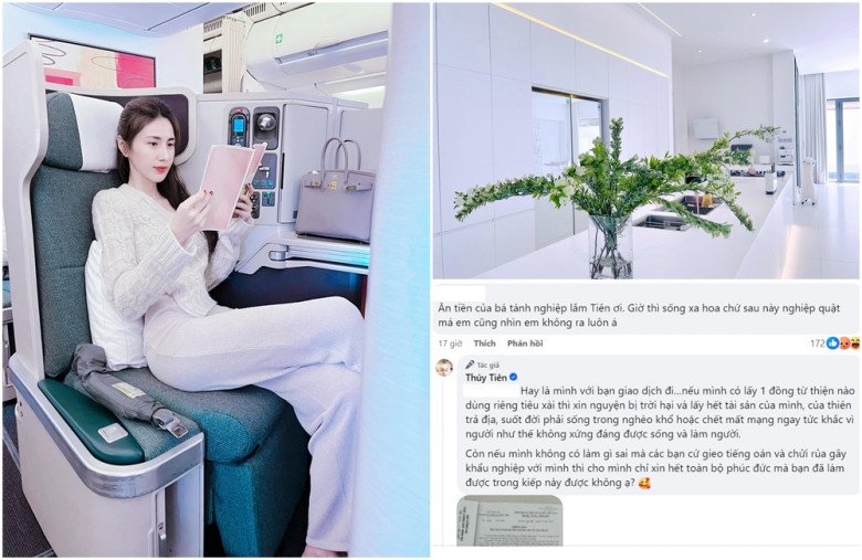 Thủy Tiên đáp trả cực gắt khi có người tố cô ăn chặn tiền từ thiện để sống xa hoa.
