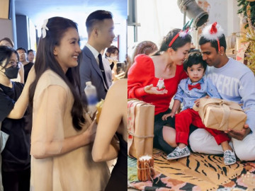 Nguyệt Ánh Cổng Mặt Trời lộ bụng to, mũi nở, nghi vấn mang bầu lần 2 dù vướng tin rạn nứt với chồng Ấn Độ