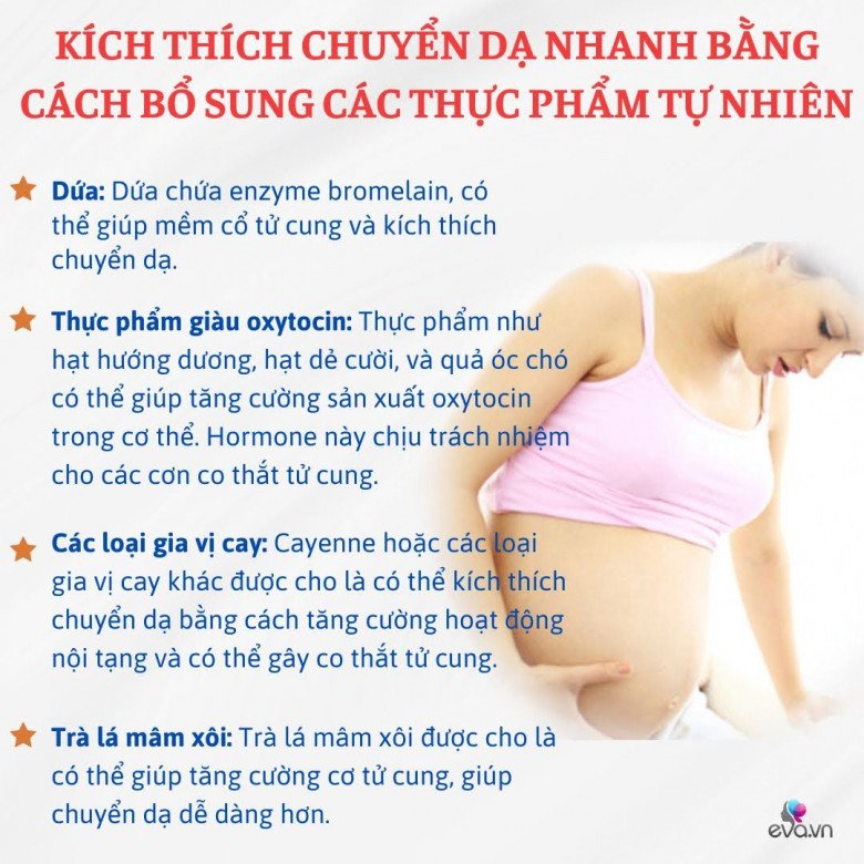 Đủ ngày đủ tháng mà con chưa có dấu hiệu muốn ra ngoài, mẹ có thể thử các cách này để kích thích chuyển dạ - 2