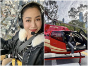 Giải trí - Sao Việt 24h: Ốc Thanh Vân lên tiếng về tin đồn tự lái trực thăng tại Úc, ông xã tiết lộ nỗi sợ