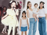 Khoe ảnh thời bé, Phạm Quỳnh Anh tiết lộ 3 con gái hưởng một điểm nhan sắc bao người ước nhưng không được