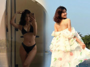 Thời trang - Á hậu 24 tuổi sống trong penthouse, khoe đường cong với bộ áo tắm chưa tới một mét vải