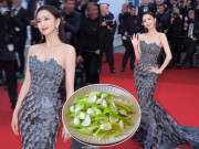 Làm đẹp - Mỹ nhân Tân Cương bị "đuổi" ở LHP Cannes, tuổi 41 giữ dáng siêu chuẩn nhờ công thức "củ hoa và rau"
