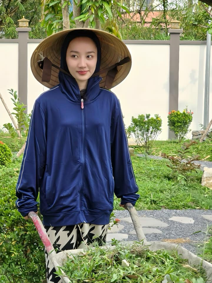 Quỳnh Quỳnh khá giản dị.