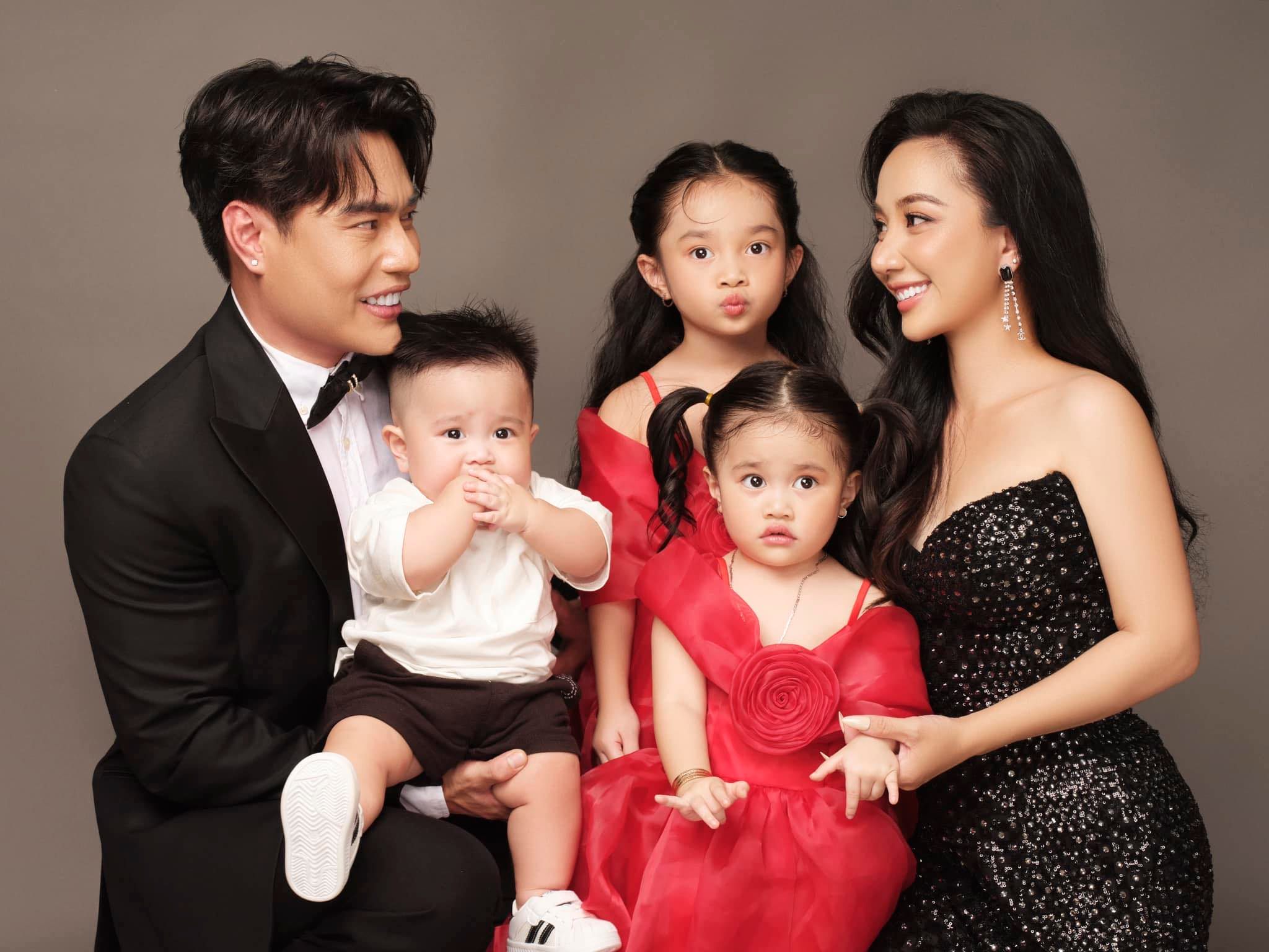 Gia đình Lê Dương Bảo Lâm.