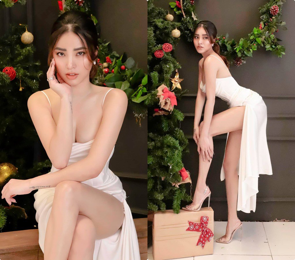 Hải Băng được nhận xét xinh đẹp hơn trước khi xinh con.