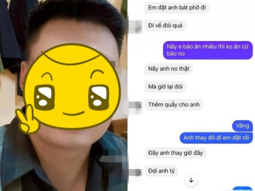Chàng trai 10X yêu cô nào “đào mỏ” cô ấy, hỏi bạn gái ăn gì để mua nhưng yêu cầu chuyển khoản