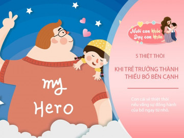 Trẻ từ nhỏ không được bố quan tâm, lớn lên có thể có 5 thiệt thòi