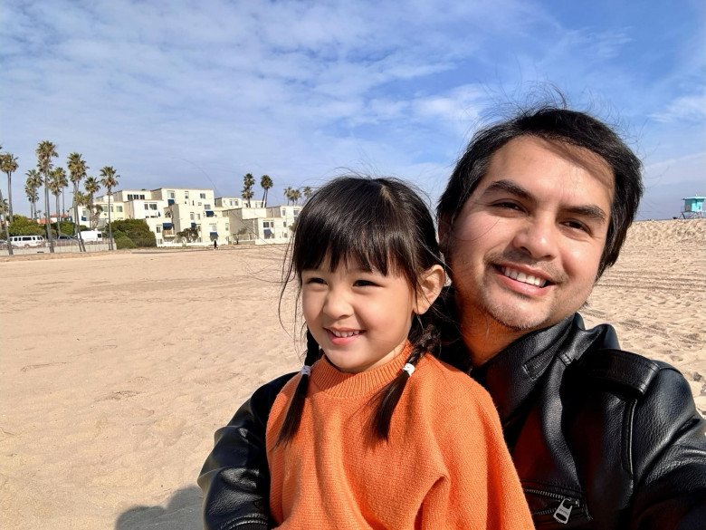 Con gái Đức Tiến năm nay 4 tuổi.