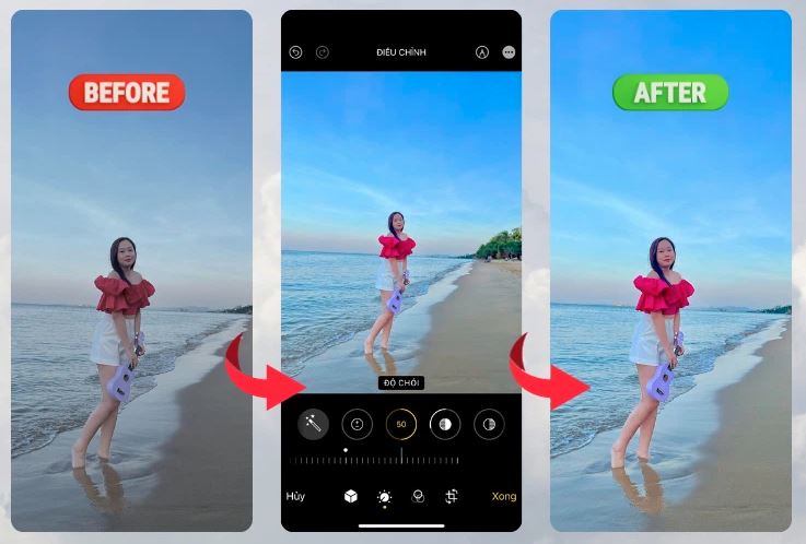 8 công thức chỉnh ảnh trên iPhone không cần app, đẹp bất chấp mọi bối cảnh - 3