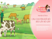 Nuôi con IQ EQ - Truyện cổ tích: Đổi bò béo lấy bò gầy
