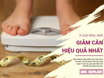 Đánh bay mỡ thừa dễ dàng nhờ 3 loại rau, quả thần thánh này