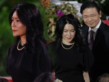 Vợ tân Thủ tướng Singapore lộ diện với nhan sắc gây sốt, thần thái được ví như minh tinh Hàn Quốc