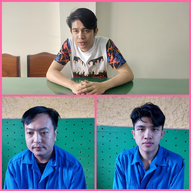 Khởi tố bị can và tạm giam 03 bị can Quân, Hưng, Phú để điều tra về hành vi đánh bạc. Ảnh: CA