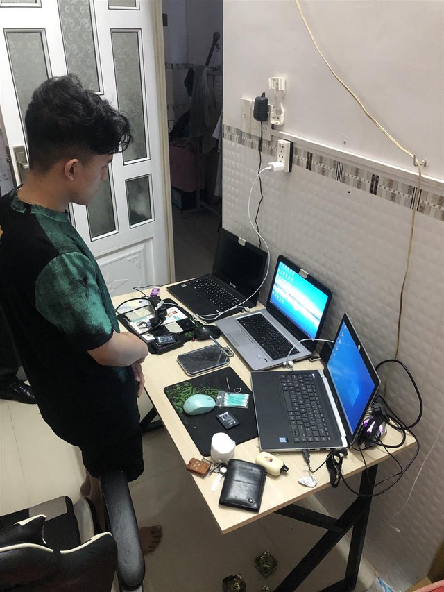 Tang vật vụ án. Ảnh: CA