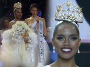 Thời trang - Độc lạ Miss Universe Philippines 2024, Tân Hoa hậu đội vương miện như sắp rơi khỏi đầu