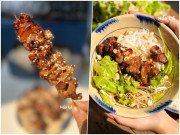 Bếp Eva - Cách làm bún thịt nướng đơn giản, thơm lừng ngon miệng chẳng cần ăn cơm của mẹ đảm Bình Dương