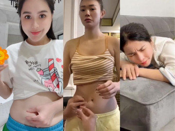 Biểu cảm trái ngược của 3 bà mẹ nổi tiếng khi tiêm kích trứng tại nhà