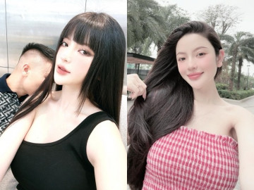 Mẹ bầu Chu Thanh Huyền đổi mới mái tóc thị phi, trông khác lạ tới mức tự nhận không phải vợ Quang Hải