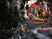 Tin tức - Hiện trường vụ cháy nhà trọ 5 tầng ở Trung Kính khiến 14 người tử vong