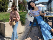 Thời trang - Không phải áo phông, cứ diện quần jeans với 4 kiểu áo này, chị em "ăn gian" tuổi tuyệt đối ngày hè