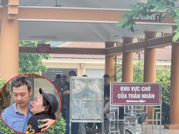 Người thân khóc ngất khi nhận diện thi thể nạn nhân vụ cháy ở Trung Kính