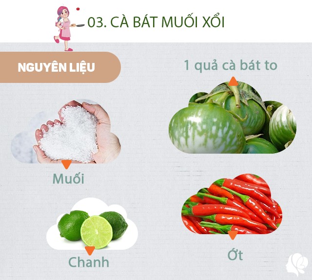 Chuẩn bị: - 1 quả (khoảng 200gr) cà bát - Tỏi, riềng, ớt, quả chanh - Gia Vị: Giấm, nước mắm, tiêu, đường, bột ngọt, bột nêm, muối.