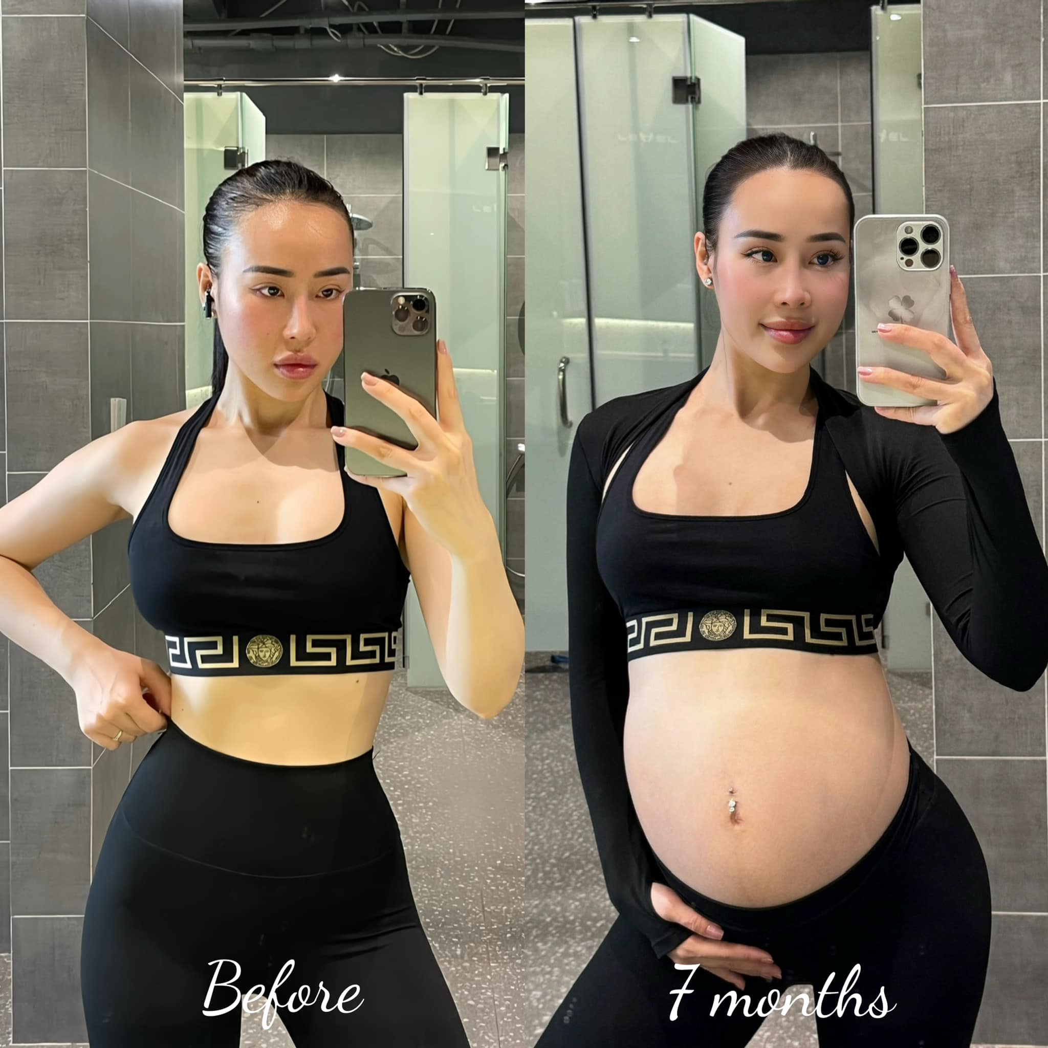 Khi hot girl đình đám làng fitness mang thai: Bầu 39 tuần vẫn nâng tạ 160kg nhìn amp;#34;toát mồ hôi hộtamp;#34; - 4