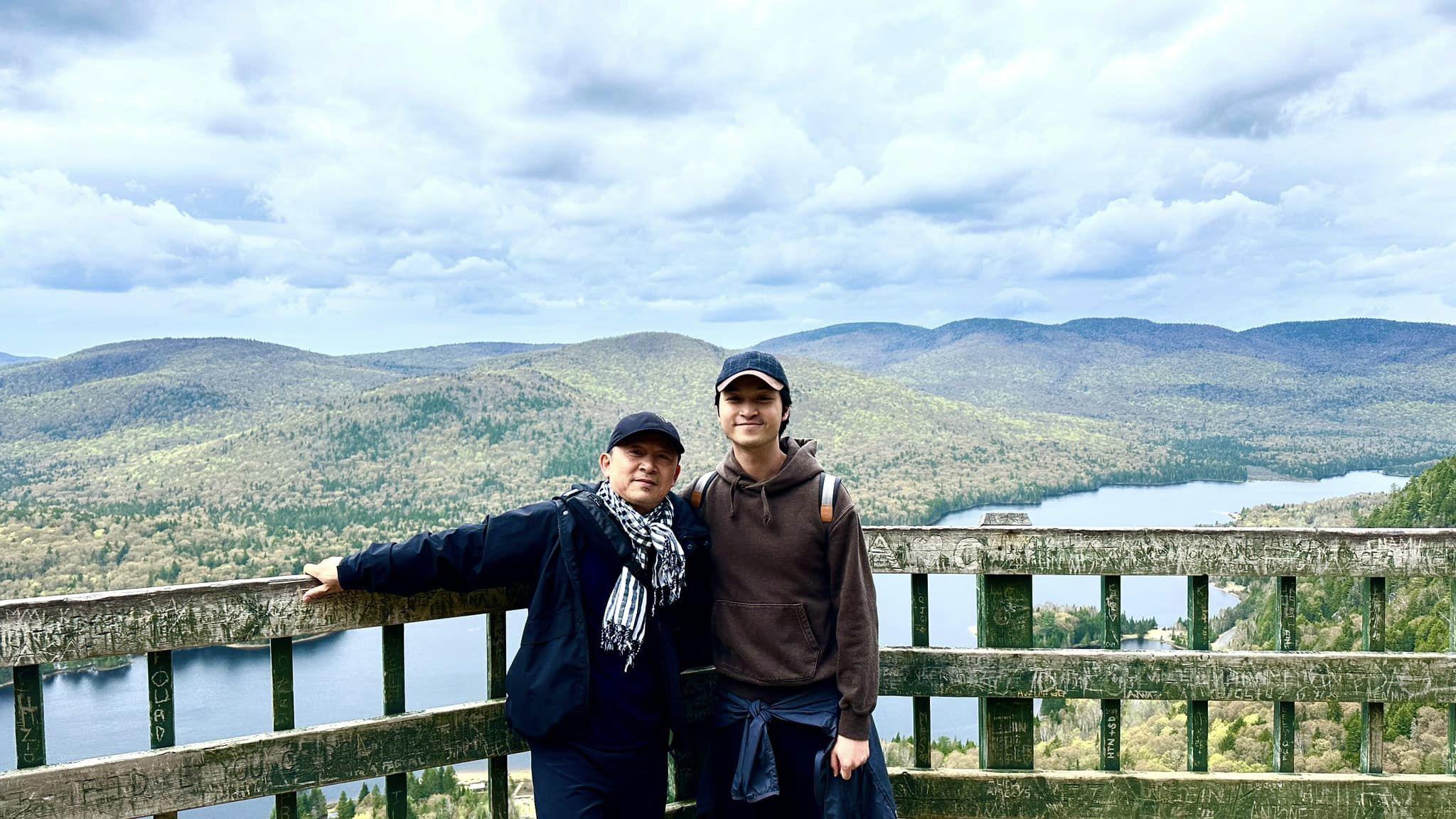 Đầu tháng 5 vừa qua, chồng cũ Thanh Lam sang Pháp thăm con trai.