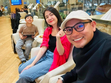 Sang nước ngoài cho con có điều kiện học tập, Huỳnh Đông Ái Châu đưa con trai về Việt Nam sau 1 năm định cư Canada