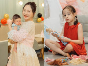 Yêu con - Có bé thứ 2, Lan Phương không còn làm điều này với ái nữ đầu lòng, nhìn là biết dạy con khéo