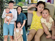 Yêu con - Quách Ngọc Tuyên U40 có 2 con với vợ kém 16 tuổi, ái nữ quý tử được khen "cực phẩm", giống bố y đúc