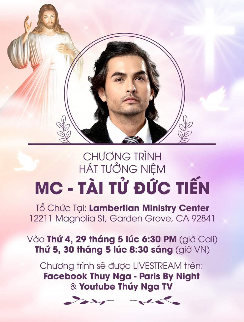 Lễ viếng của Đức Tiến mở cửa cho người hâm mộ và khán giả đến tiễn biệt anh.