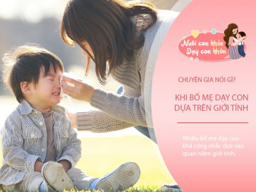 Dạy con trai mạnh mẽ, con gái thuỳ mị, bố mẹ tưởng tốt nhưng chuyên gia chỉ ra 3 tác hại bất ngờ